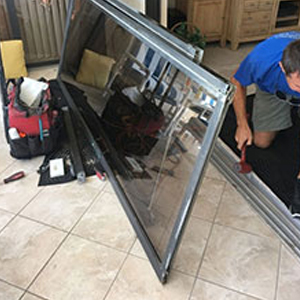 sliding glass door frame repair Kissimmee